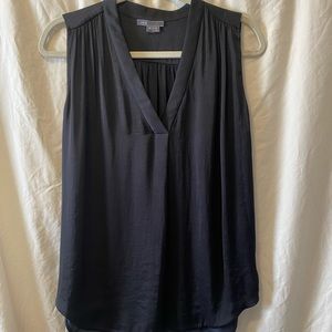 VINCE Sleeveless Blouse.